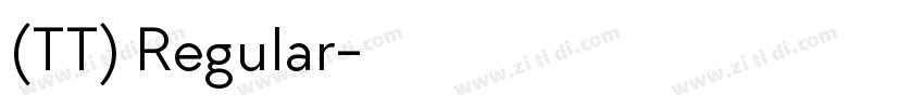 华文细黑(TT) Regular字体转换